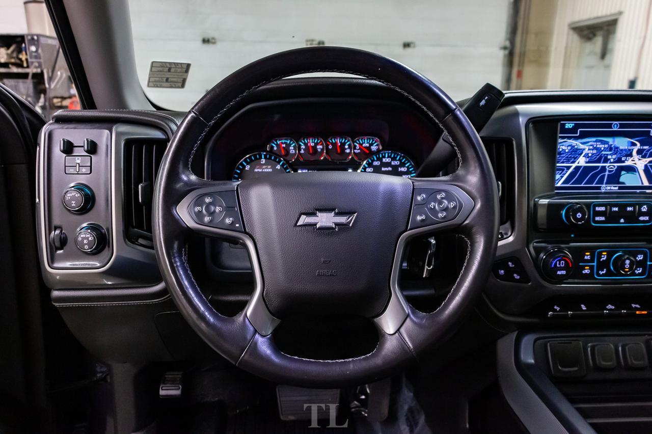 2018 Chevrolet Silverado 1500 4x4 Crew Cab LTZ Z71 100 Years Edition Leather Roof Nav Red Deer AB