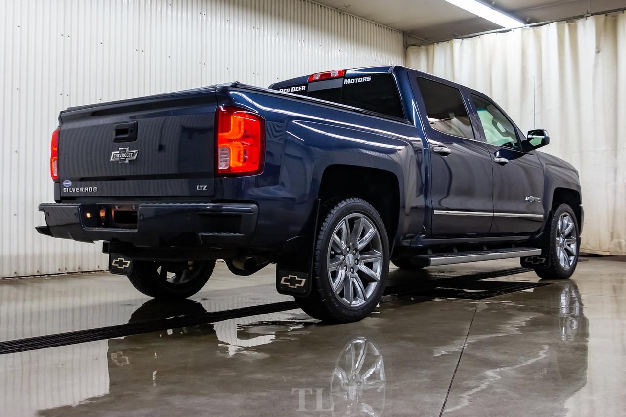 2018 Chevrolet Silverado 1500 4x4 Crew Cab LTZ Z71 100 Years Edition Leather Roof Nav Red Deer AB