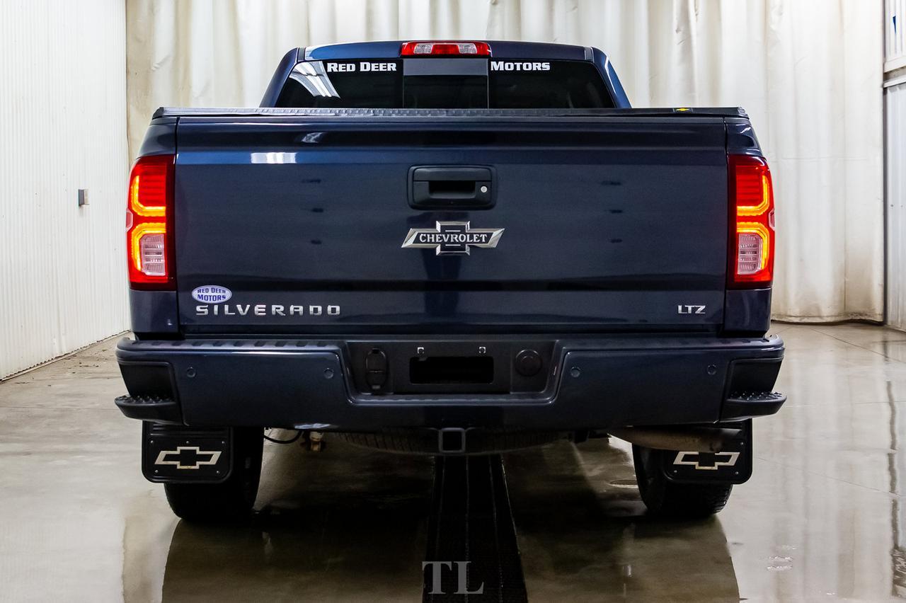 2018 Chevrolet Silverado 1500 4x4 Crew Cab LTZ Z71 100 Years Edition Leather Roof Nav Red Deer AB