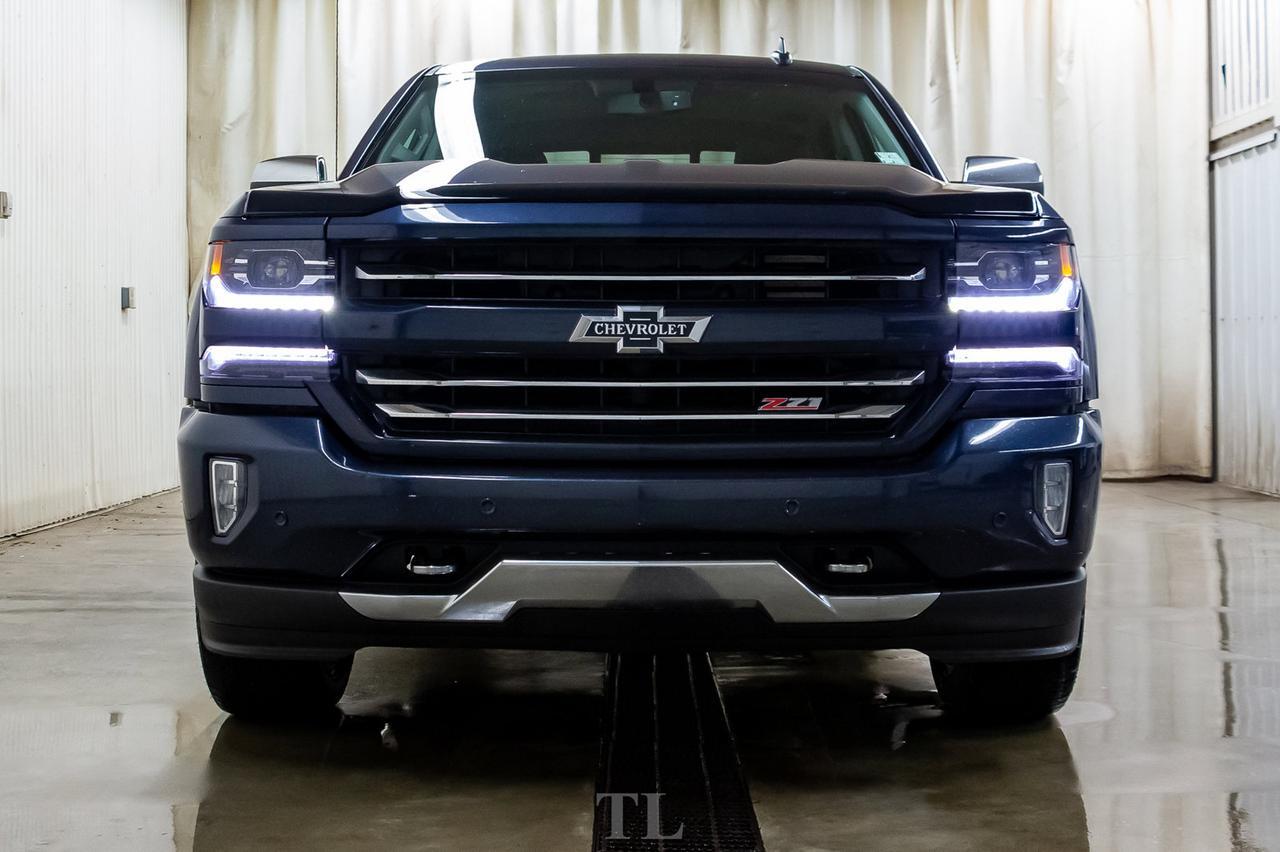 2018 Chevrolet Silverado 1500 4x4 Crew Cab LTZ Z71 100 Years Edition Leather Roof Nav Red Deer AB