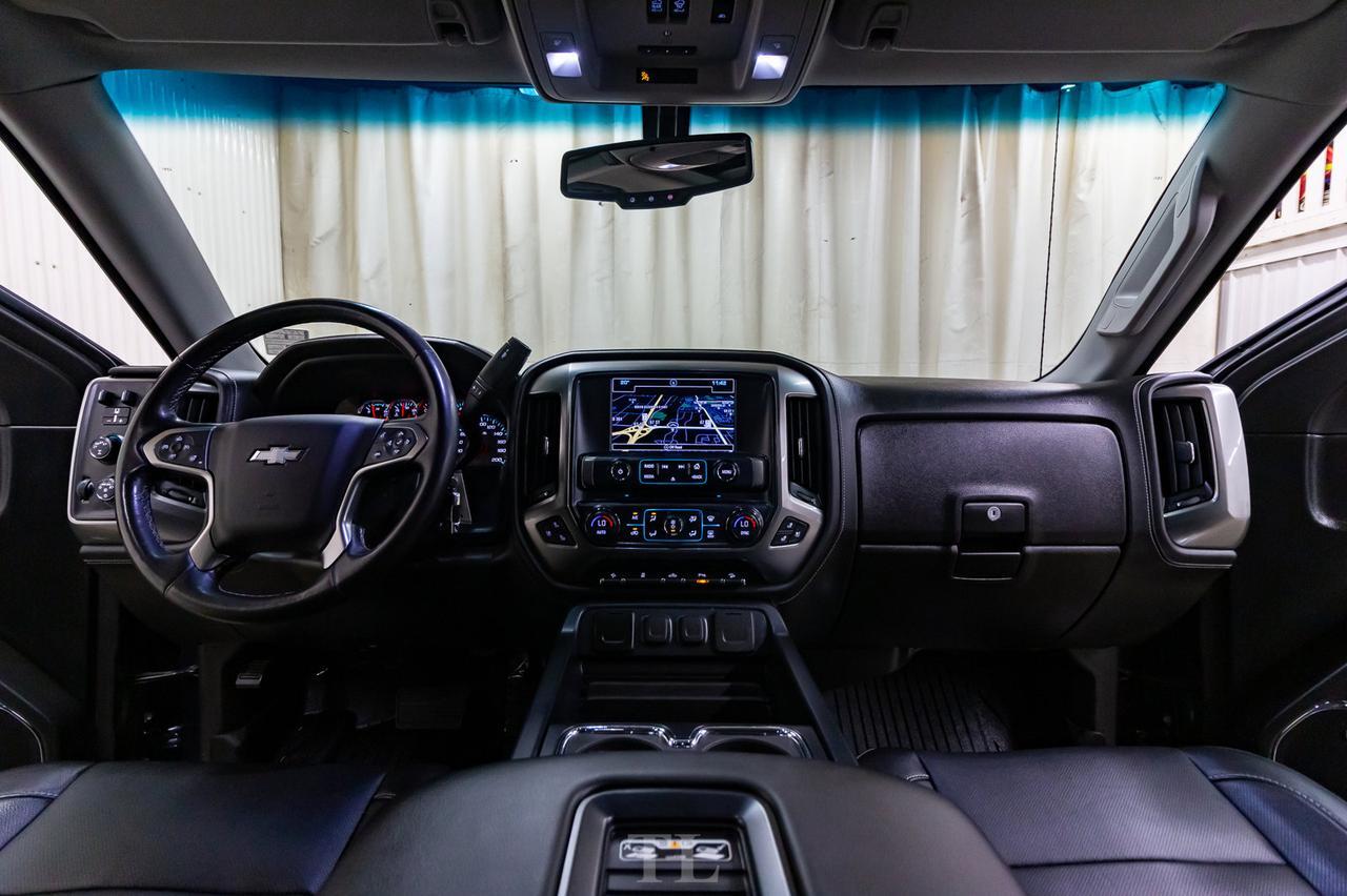 2018 Chevrolet Silverado 1500 4x4 Crew Cab LTZ Z71 100 Years Edition Leather Roof Nav Red Deer AB