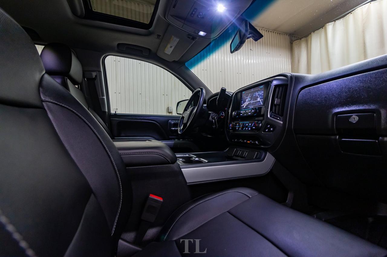 2018 Chevrolet Silverado 1500 4x4 Crew Cab LTZ Z71 100 Years Edition Leather Roof Nav Red Deer AB