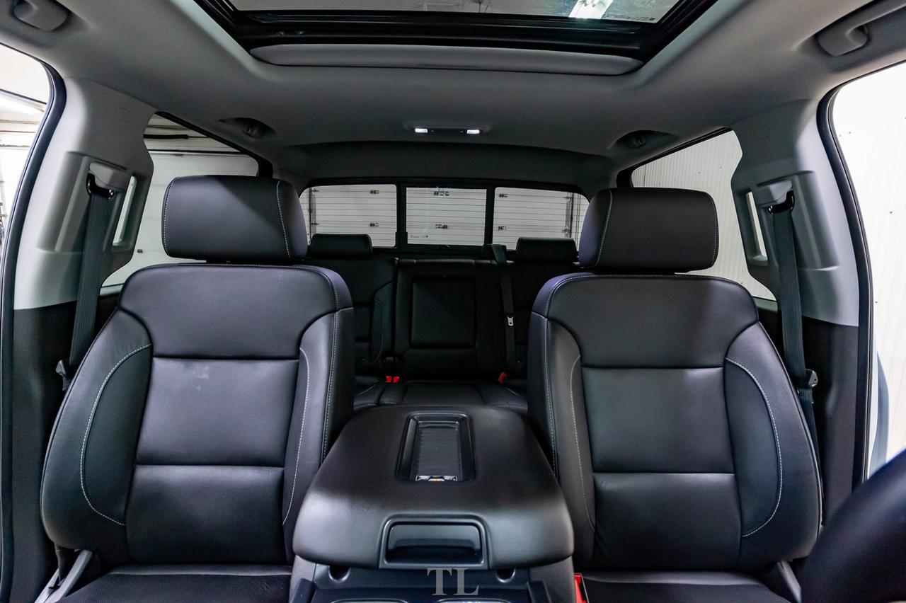 2018 Chevrolet Silverado 1500 4x4 Crew Cab LTZ Z71 4" Lift Wheels Leather Roof Nav Red Deer AB