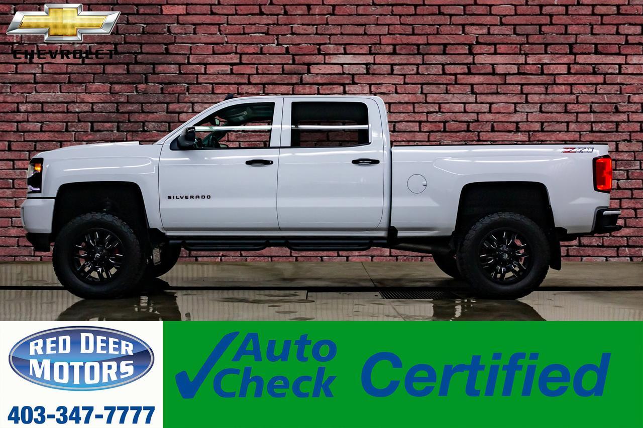 2018 Chevrolet Silverado 1500 4x4 Crew Cab LTZ Z71 4" Lift Wheels Leather Roof Nav