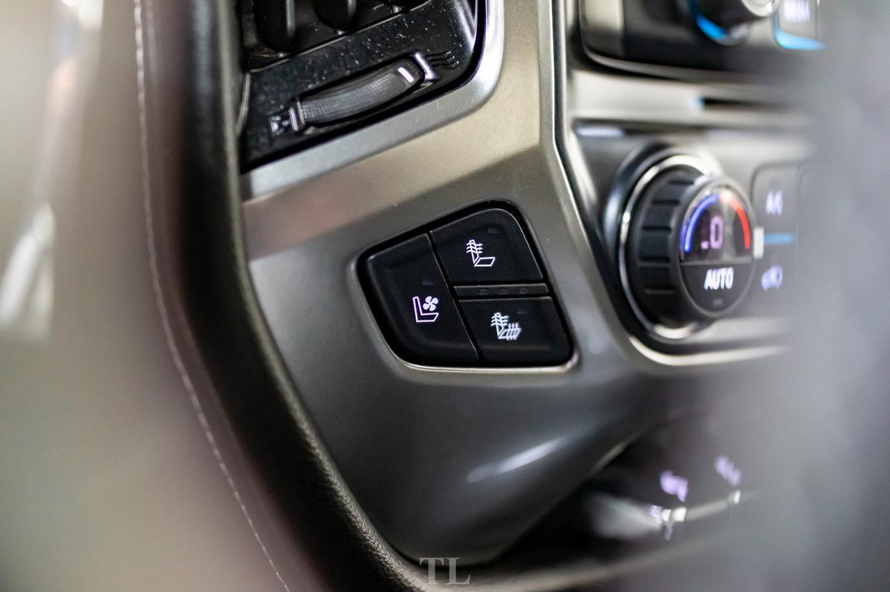 2018 Chevrolet Silverado 1500 4x4 Crew Cab LTZ Z71 4" Lift Wheels Leather Roof Nav Red Deer AB