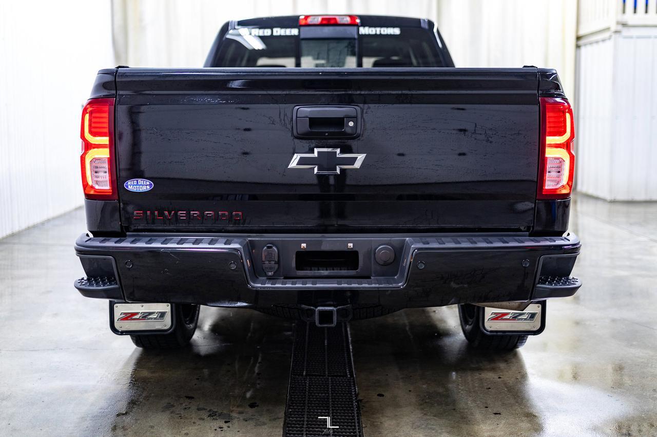 2018 Chevrolet Silverado 1500 4x4 Crew Cab LTZ Z71 Leather Roof BCam Red Deer AB