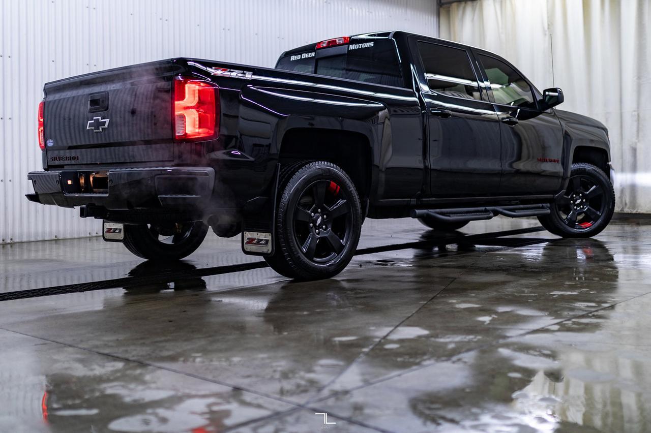 2018 Chevrolet Silverado 1500 4x4 Crew Cab LTZ Z71 Leather Roof BCam Red Deer AB