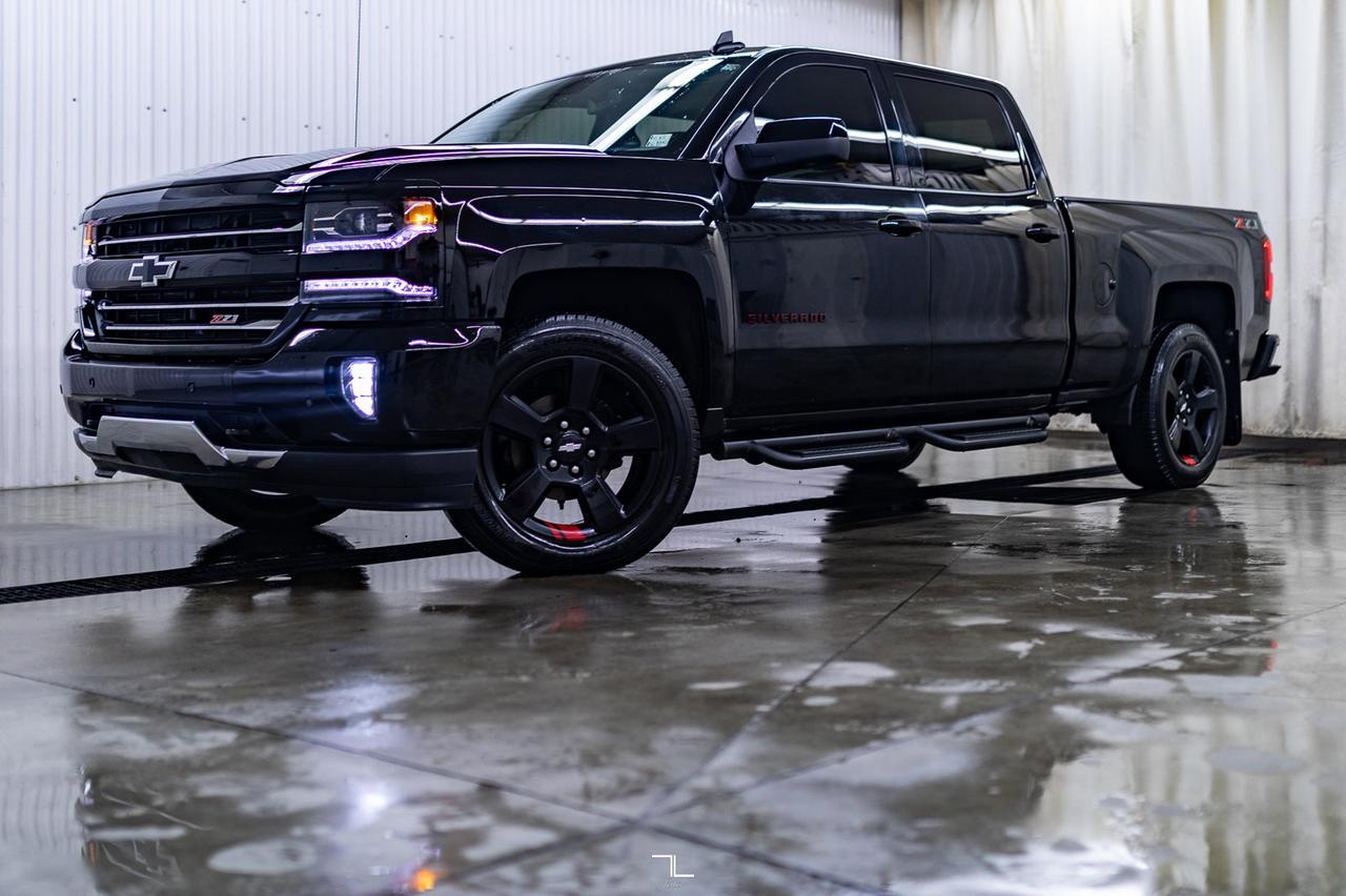 2018 Chevrolet Silverado 1500 4x4 Crew Cab LTZ Z71 Leather Roof BCam Red Deer AB