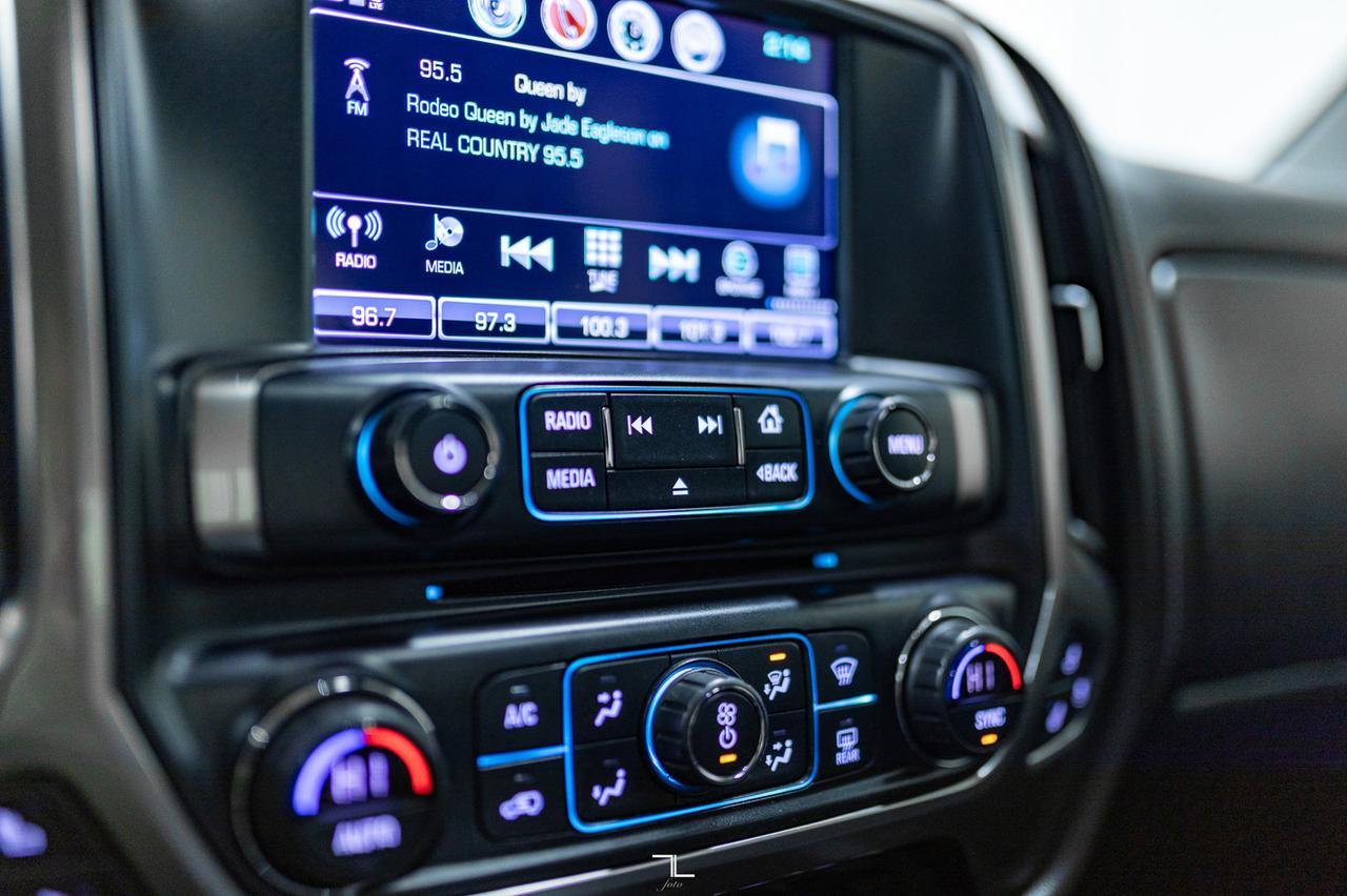 2018 Chevrolet Silverado 1500 4x4 Crew Cab LTZ Z71 Leather Roof BCam Red Deer AB