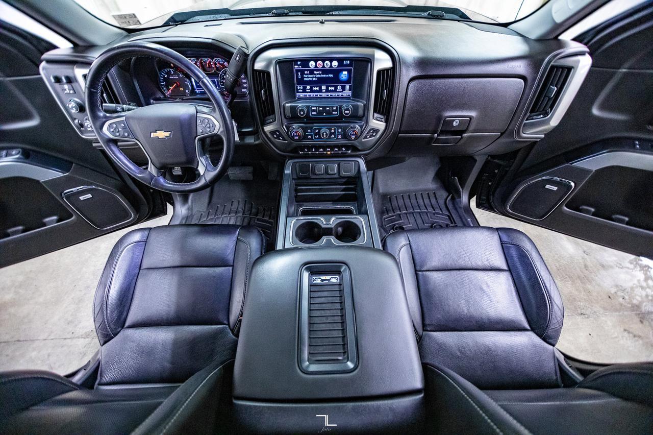 2018 Chevrolet Silverado 1500 4x4 Crew Cab LTZ Z71 Leather Roof BCam Red Deer AB