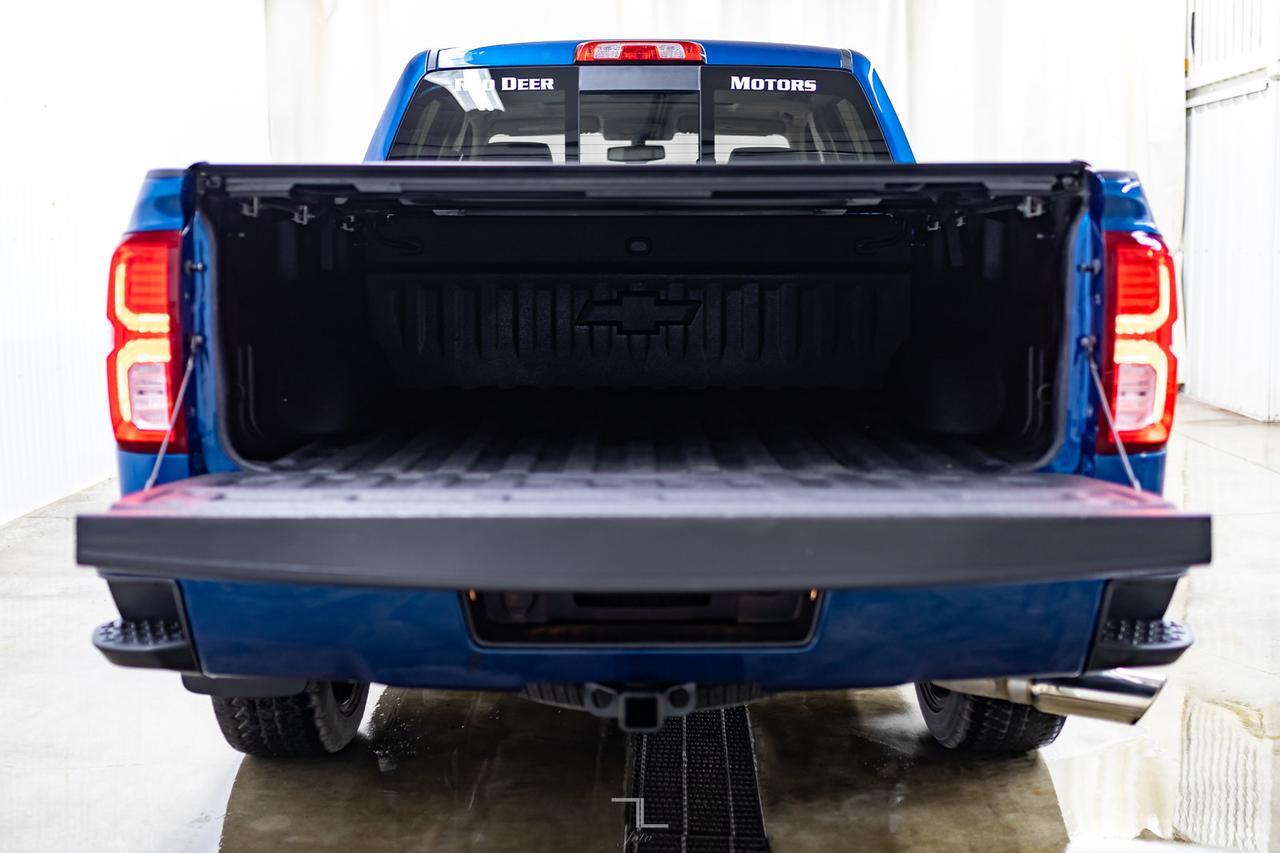 2018 Chevrolet Silverado 1500 4x4 Crew Cab LTZ  Z71 Leather Roof Nav 22" Wheels Red Deer AB