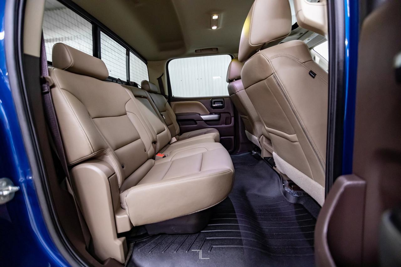 2018 Chevrolet Silverado 1500 4x4 Crew Cab LTZ  Z71 Leather Roof Nav 22" Wheels Red Deer AB