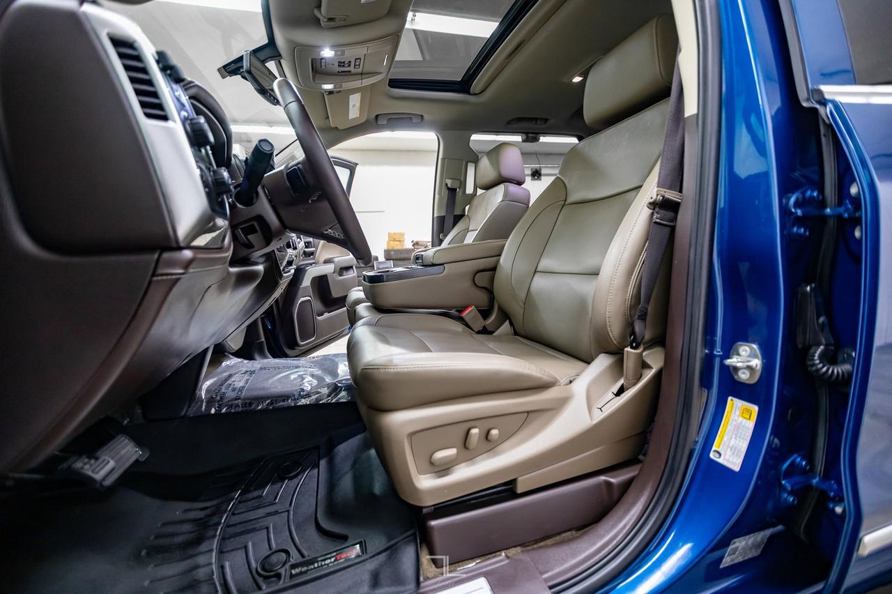 2018 Chevrolet Silverado 1500 4x4 Crew Cab LTZ  Z71 Leather Roof Nav 22" Wheels Red Deer AB