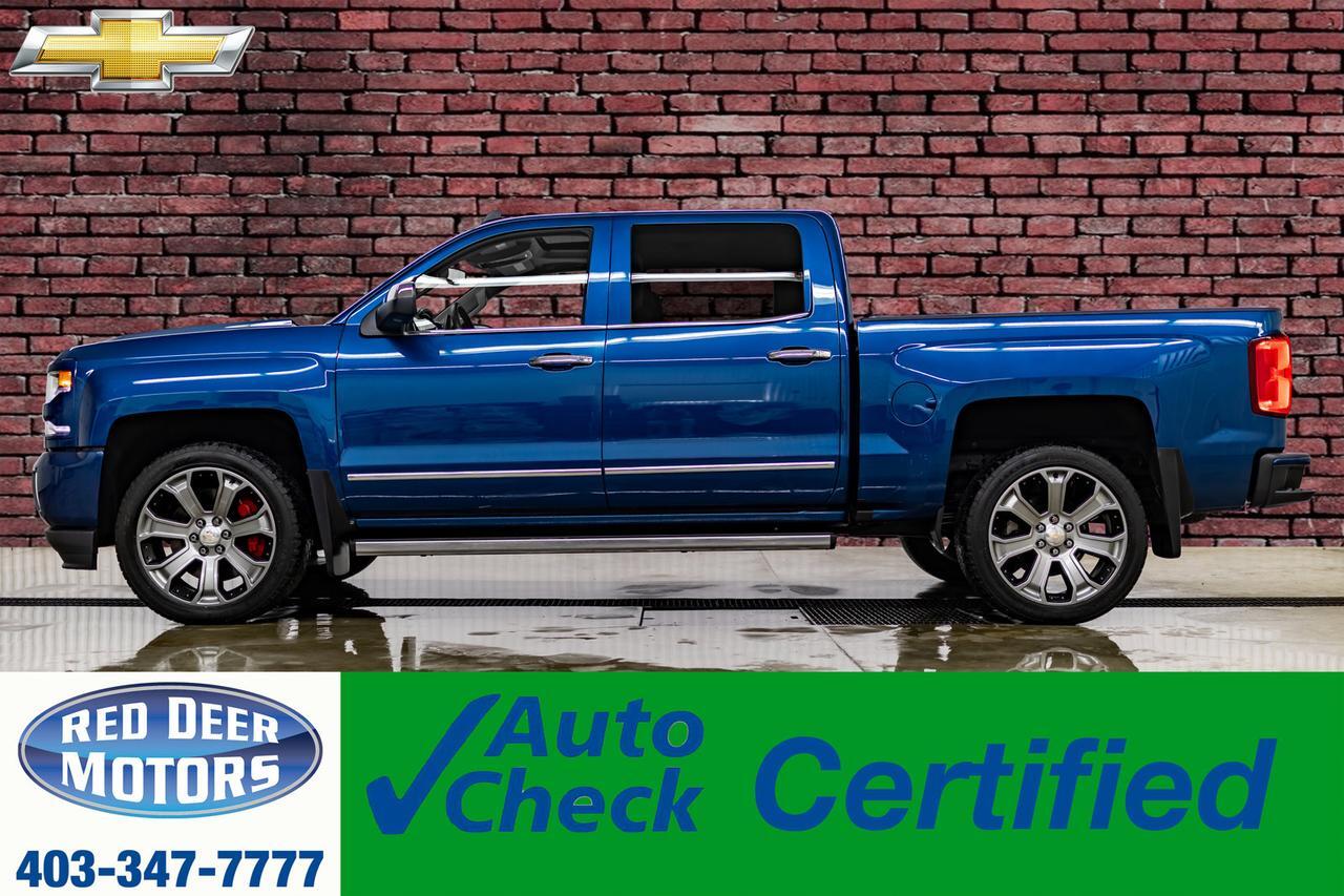 2018 Chevrolet Silverado 1500 4x4 Crew Cab LTZ  Z71 Leather Roof Nav 22" Wheels