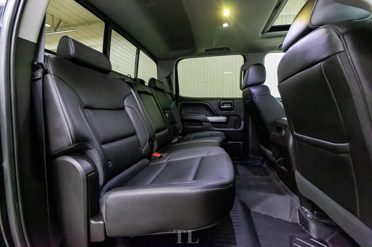 2018 Chevrolet Silverado 1500 4x4 Crew Cab LTZ Z71 Leather Roof Nav BCam Red Deer AB