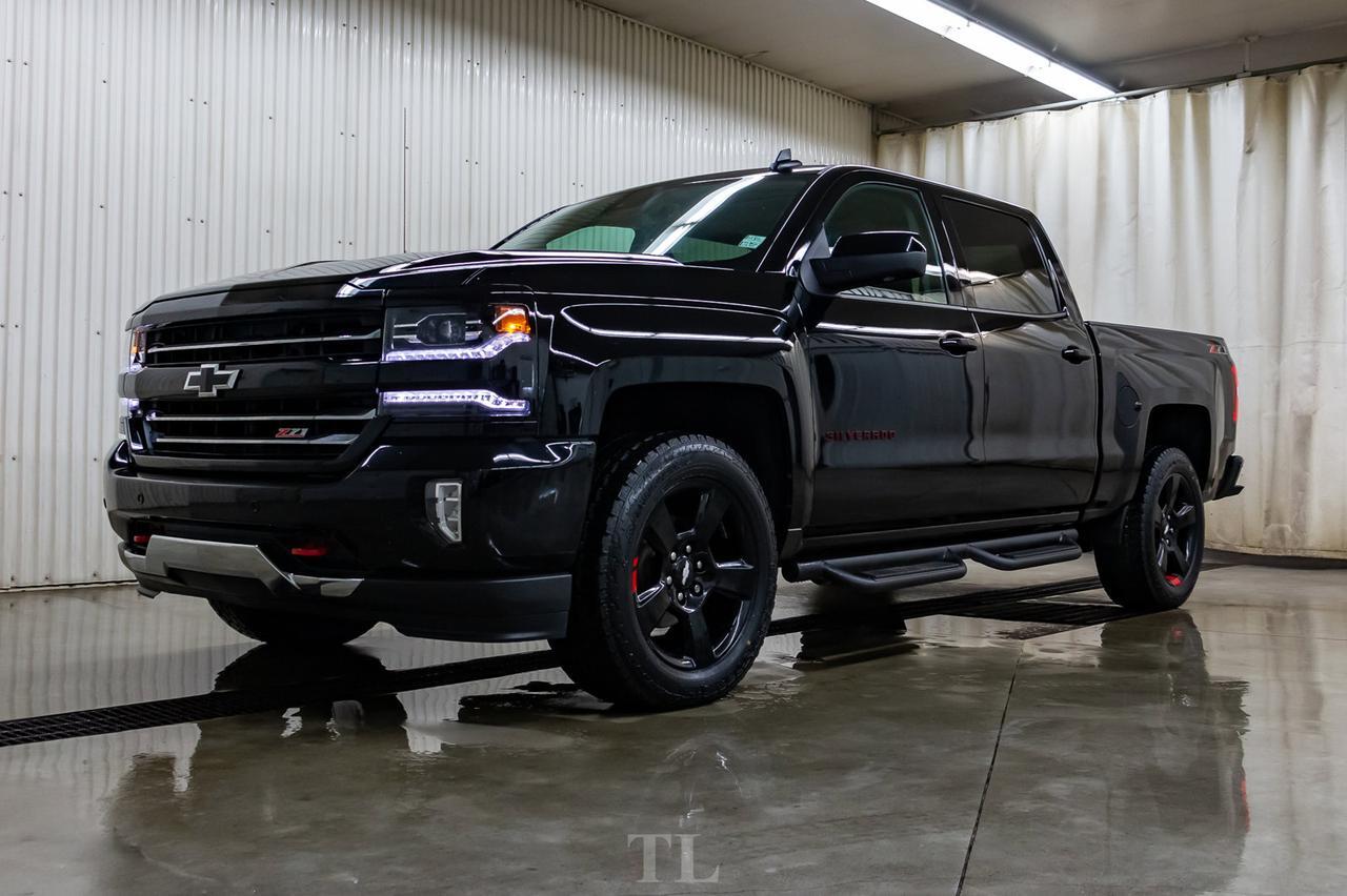 2018 Chevrolet Silverado 1500 4x4 Crew Cab LTZ Z71 Leather Roof Nav BCam Red Deer AB