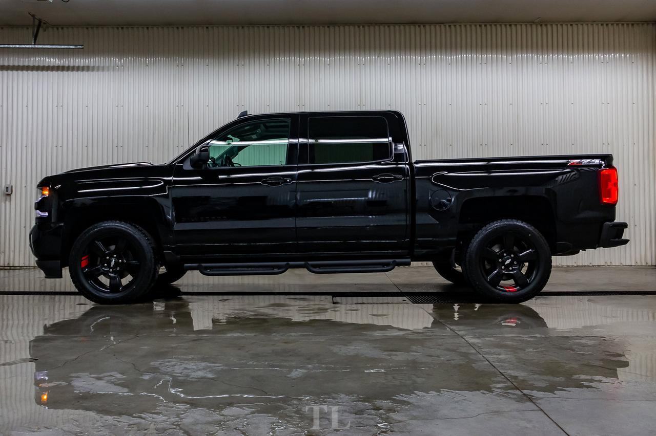 2018 Chevrolet Silverado 1500 4x4 Crew Cab LTZ Z71 Leather Roof Nav BCam Red Deer AB