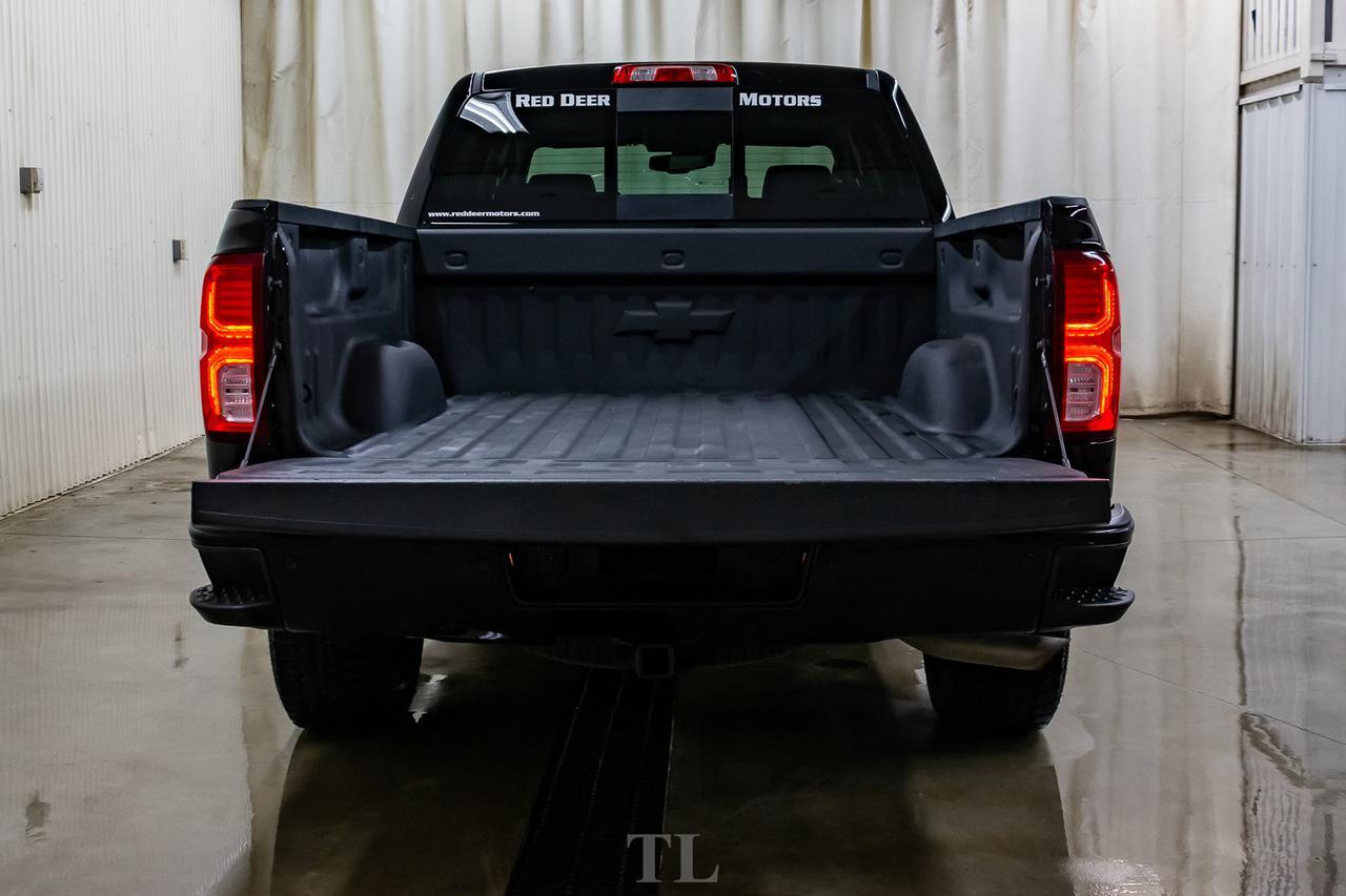 2018 Chevrolet Silverado 1500 4x4 Crew Cab LTZ Z71 Leather Roof Nav BCam Red Deer AB