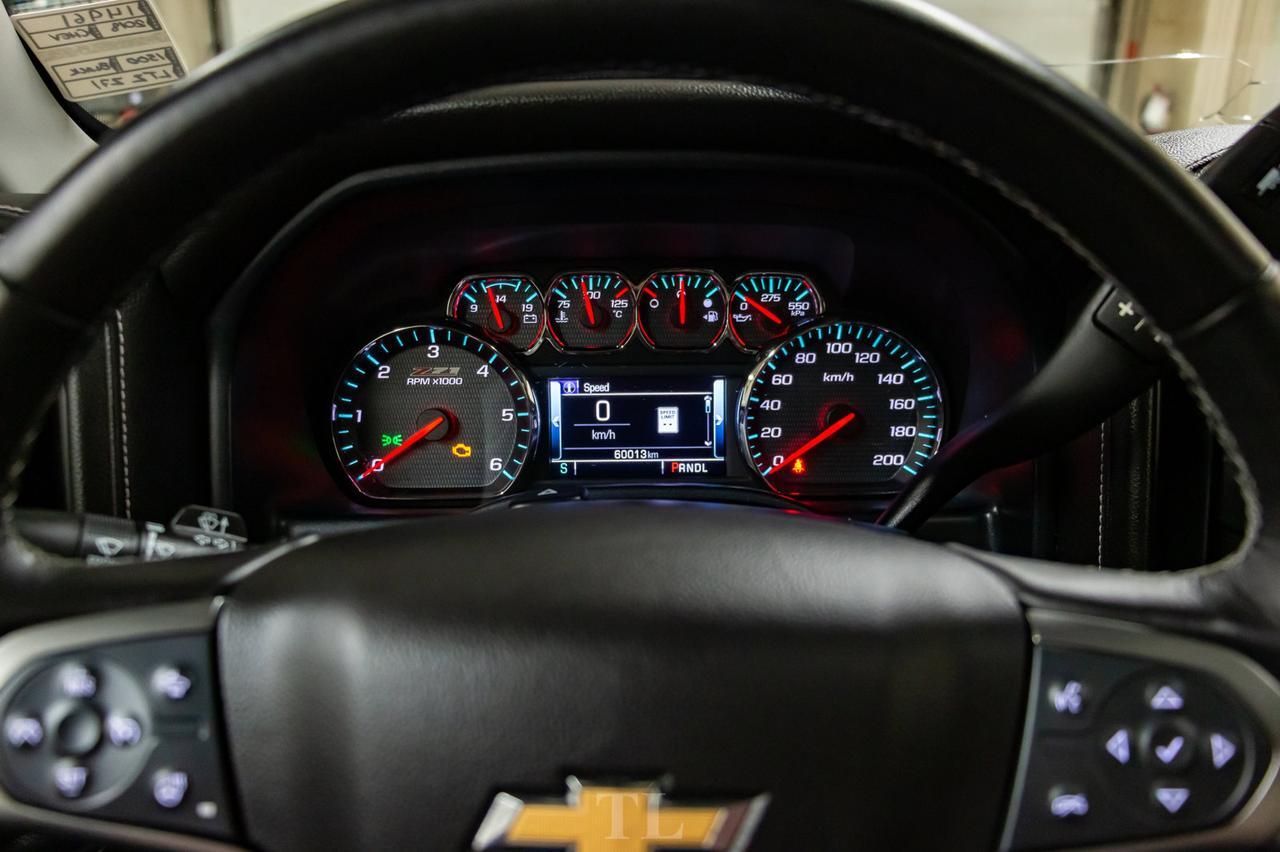 2018 Chevrolet Silverado 1500 4x4 Crew Cab LTZ Z71 Leather Roof Nav BCam Red Deer AB