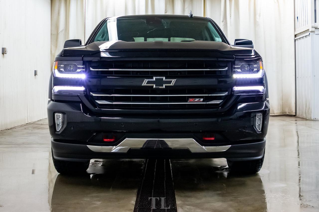 2018 Chevrolet Silverado 1500 4x4 Crew Cab LTZ Z71 Leather Roof Nav BCam Red Deer AB