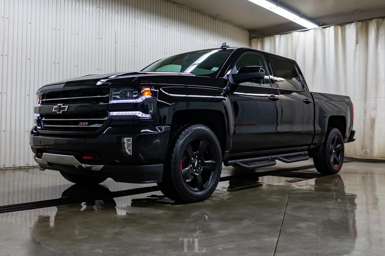 2018 Chevrolet Silverado 1500 4x4 Crew Cab LTZ Z71 Leather Roof Nav BCam Red Deer AB