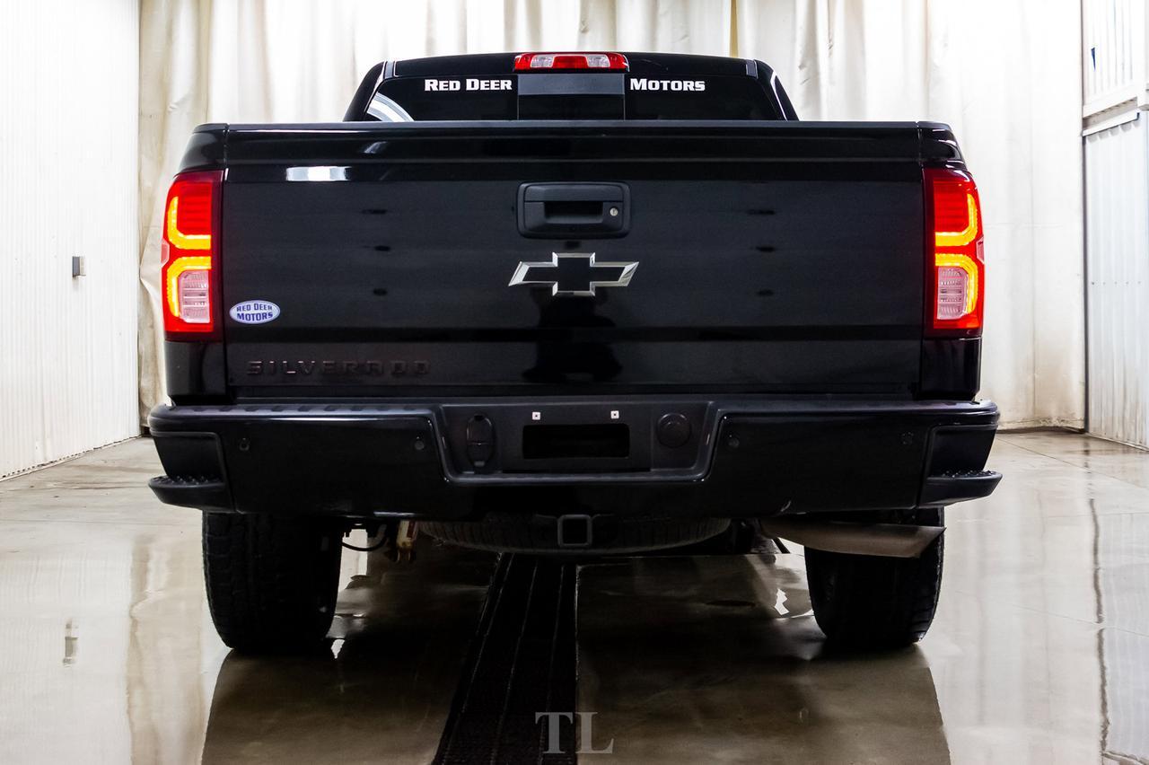 2018 Chevrolet Silverado 1500 4x4 Crew Cab LTZ Z71 Leather Roof Nav BCam Red Deer AB