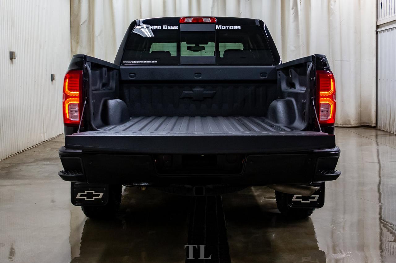 2018 Chevrolet Silverado 1500 4x4 Crew Cab LTZ Z71 Leather Roof Nav BCam Red Deer AB