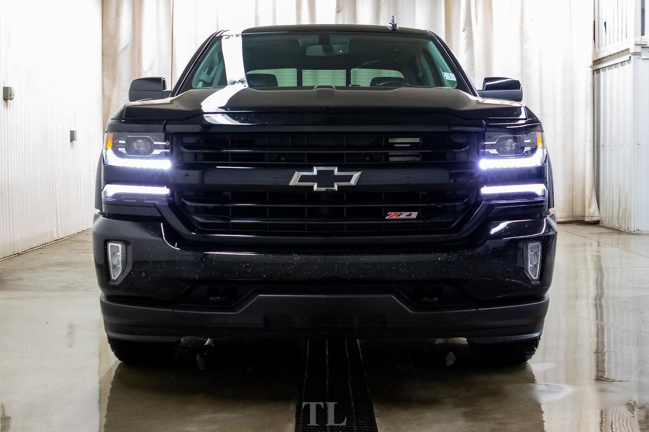 2018 Chevrolet Silverado 1500 4x4 Crew Cab LTZ Z71 Leather Roof Nav BCam Red Deer AB