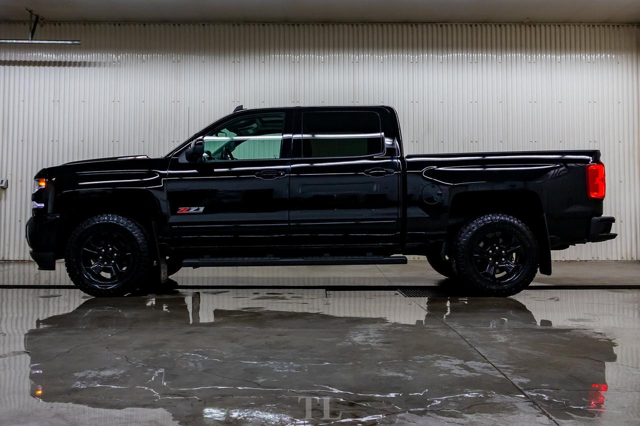 2018 Chevrolet Silverado 1500 4x4 Crew Cab LTZ Z71 Leather Roof Nav BCam Red Deer AB