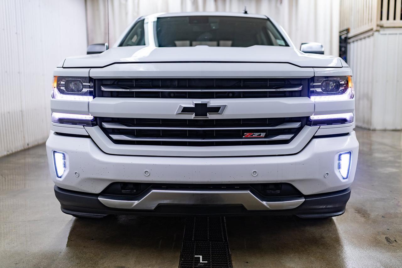 2018 Chevrolet Silverado 1500 4x4 Crew Cab LTZ Z71 Leather Roof Nav BCam Red Deer AB