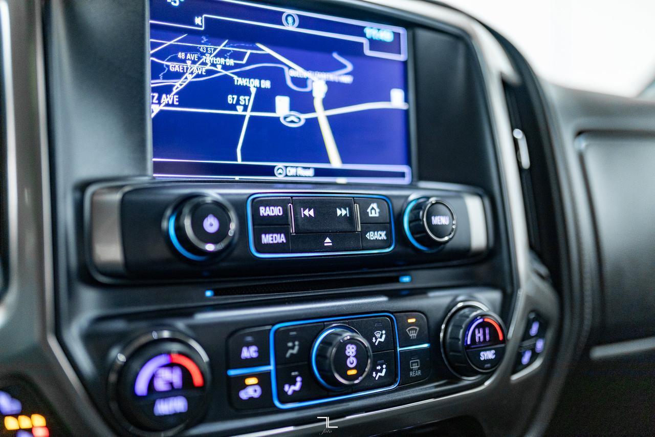 2018 Chevrolet Silverado 1500 4x4 Crew Cab LTZ Z71 Leather Roof Nav BCam Red Deer AB