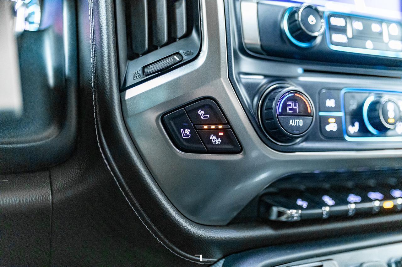 2018 Chevrolet Silverado 1500 4x4 Crew Cab LTZ Z71 Leather Roof Nav BCam Red Deer AB