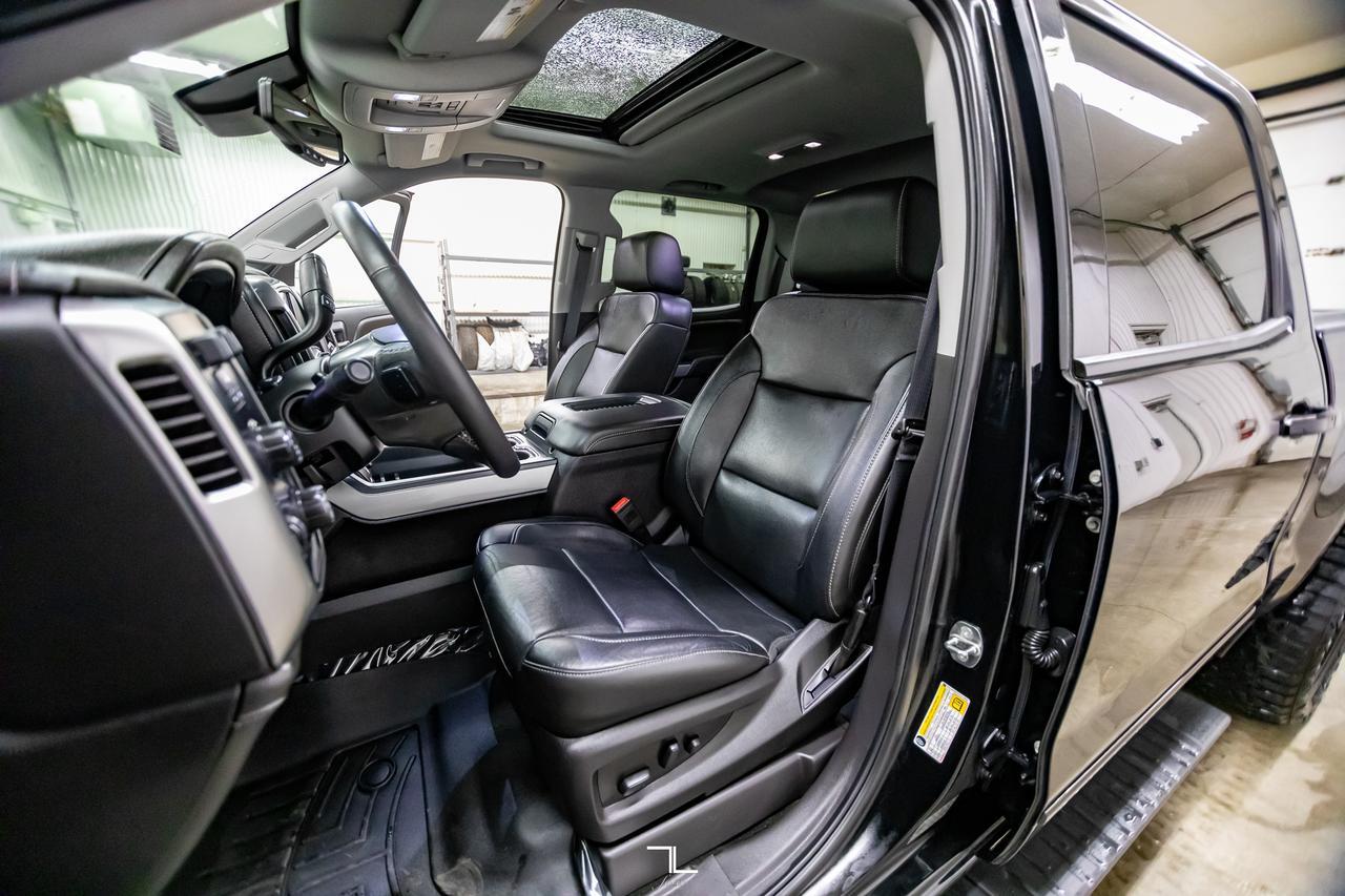 2018 Chevrolet Silverado 1500 4x4 Crew Cab LTZ Z71 Leather Roof Nav Red Deer AB