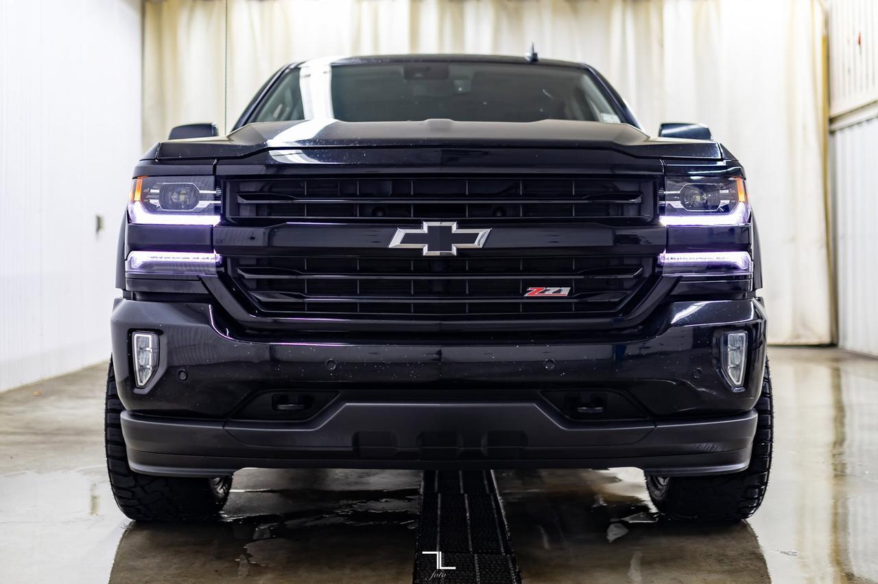 2018 Chevrolet Silverado 1500 4x4 Crew Cab LTZ Z71 Leather Roof Nav Red Deer AB