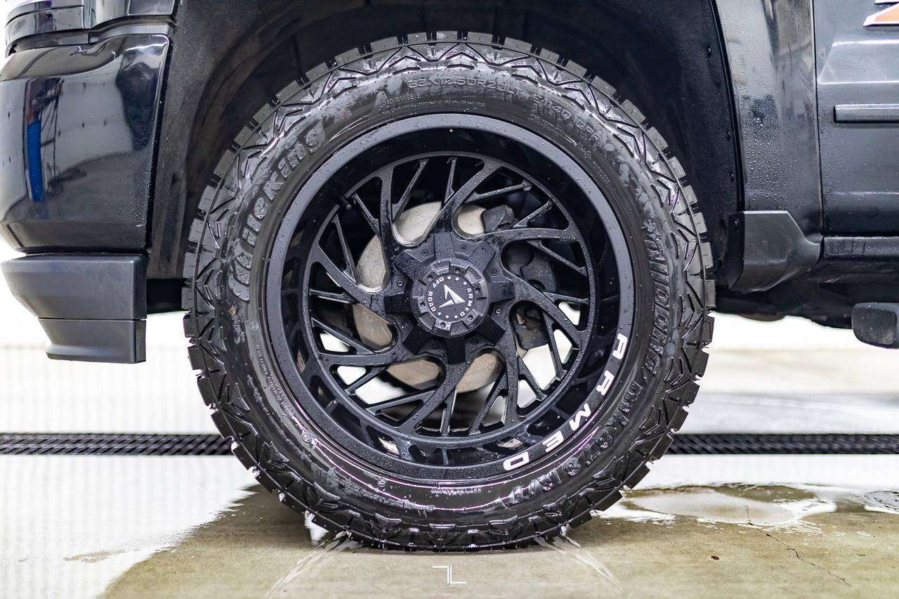 2018 Chevrolet Silverado 1500 4x4 Crew Cab LTZ Z71 Leather Roof Nav Red Deer AB