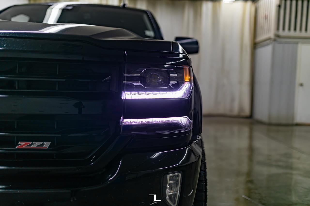 2018 Chevrolet Silverado 1500 4x4 Crew Cab LTZ Z71 Leather Roof Nav Red Deer AB