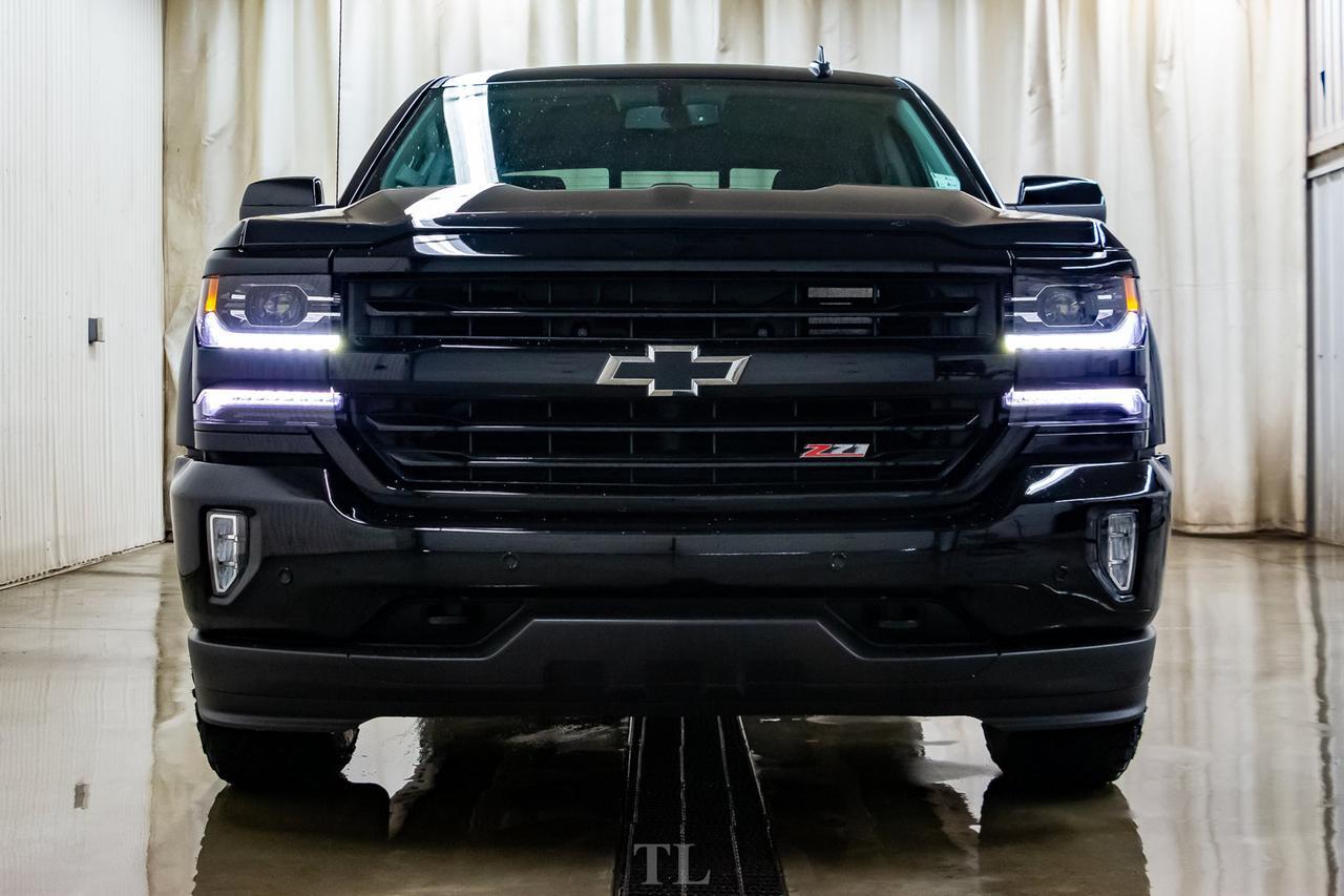 2018 Chevrolet Silverado 1500 4x4 Crew Cab LTZ Z71 Leather Roof Nav Red Deer AB