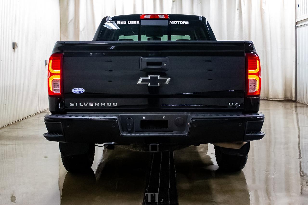 2018 Chevrolet Silverado 1500 4x4 Crew Cab LTZ Z71 Leather Roof Nav Red Deer AB