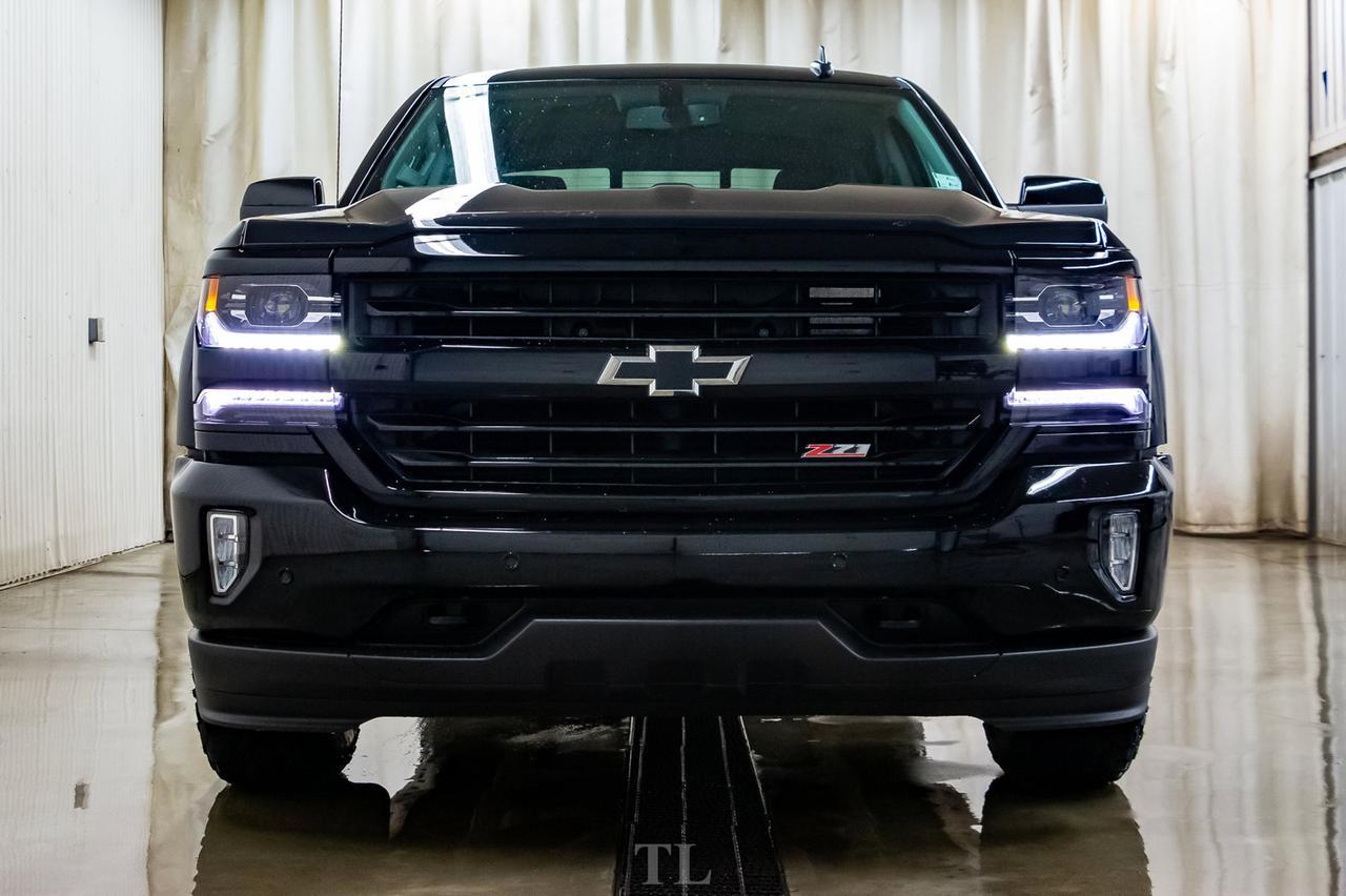 2018 Chevrolet Silverado 1500 4x4 Crew Cab LTZ Z71 Leather Roof Nav Red Deer AB