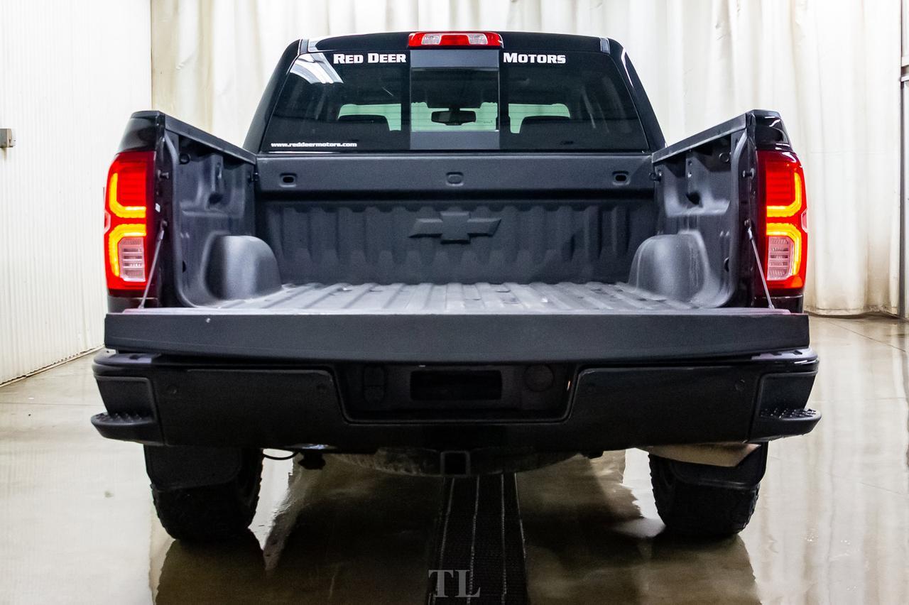 2018 Chevrolet Silverado 1500 4x4 Crew Cab LTZ Z71 Leather Roof Nav Red Deer AB