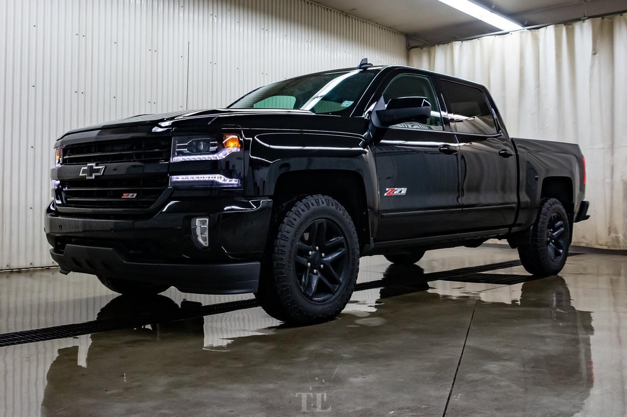 2018 Chevrolet Silverado 1500 4x4 Crew Cab LTZ Z71 Leather Roof Nav Red Deer AB
