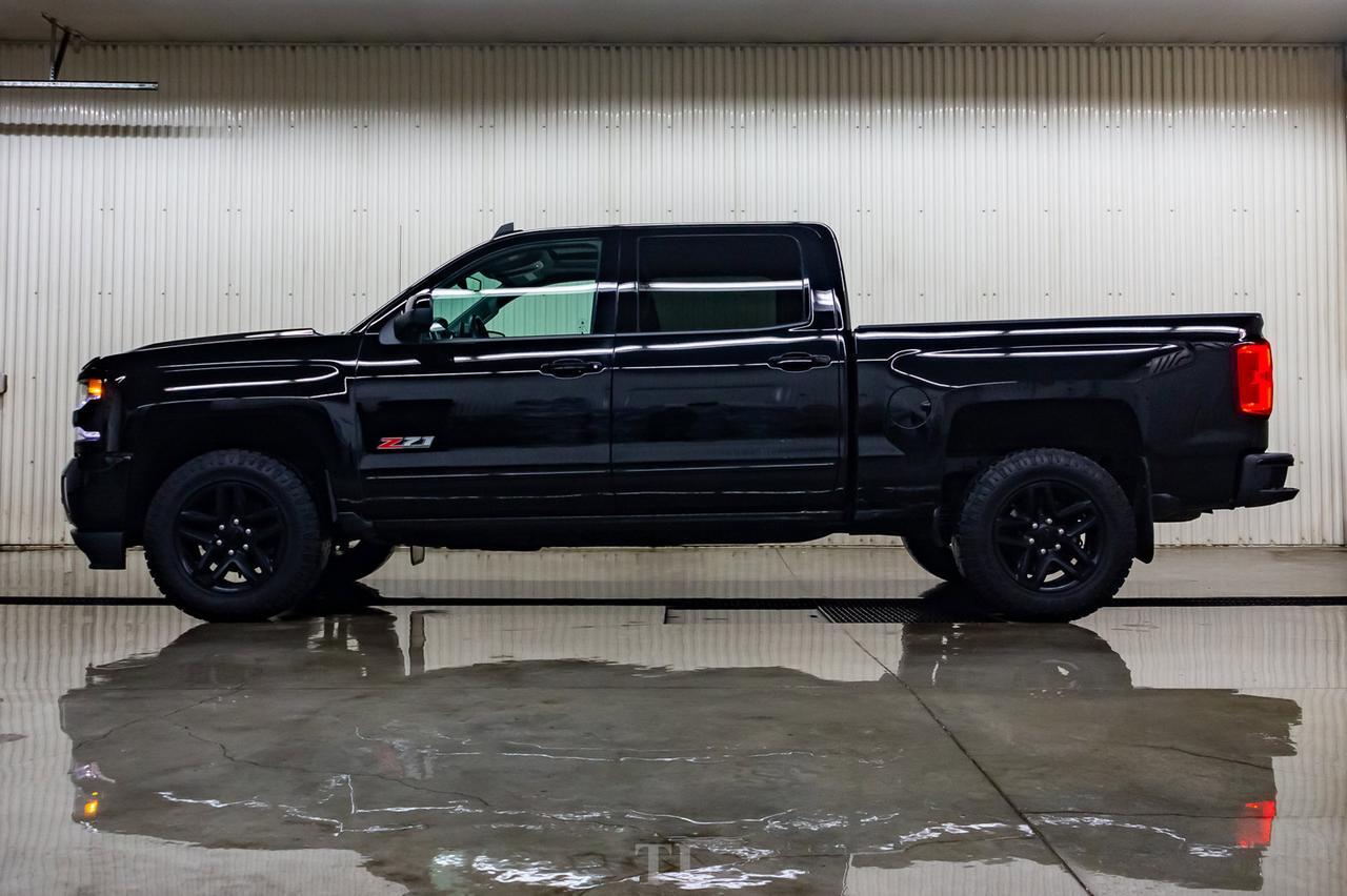 2018 Chevrolet Silverado 1500 4x4 Crew Cab LTZ Z71 Leather Roof Nav Red Deer AB