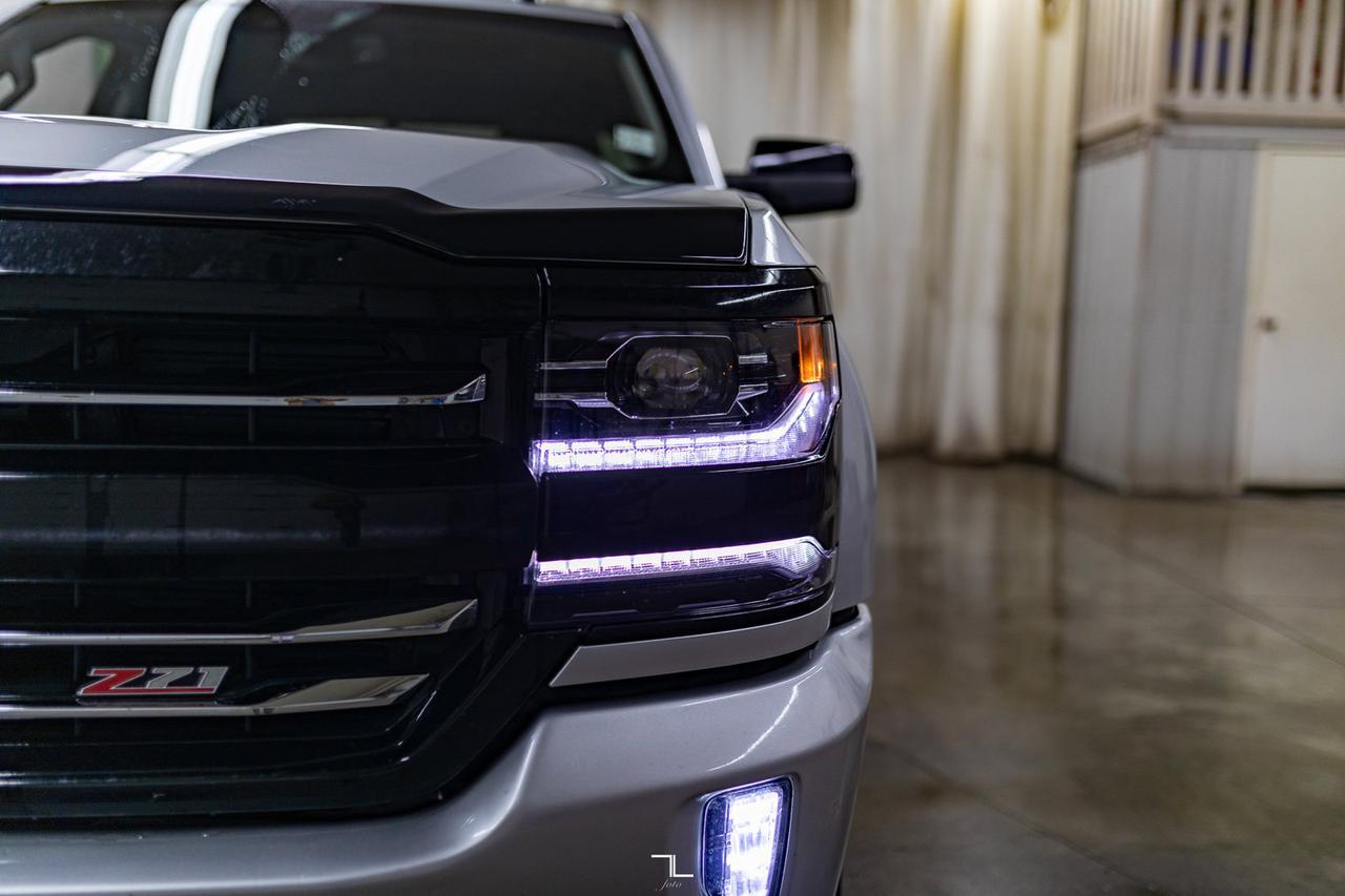 2018 Chevrolet Silverado 1500 4x4 Crew Cab LTZ Z71 Leather Roof Nav Red Deer AB