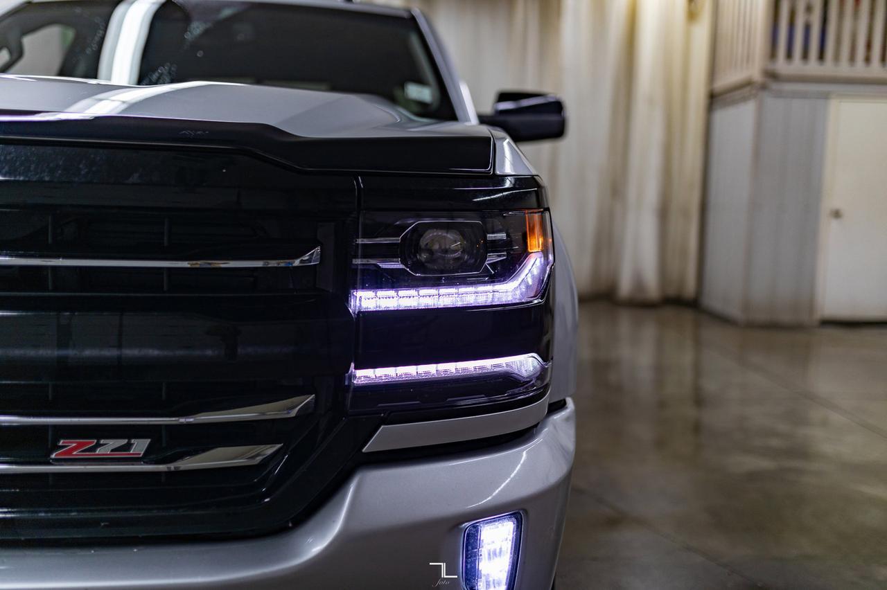 2018 Chevrolet Silverado 1500 4x4 Crew Cab LTZ Z71 Leather Roof Nav Red Deer AB