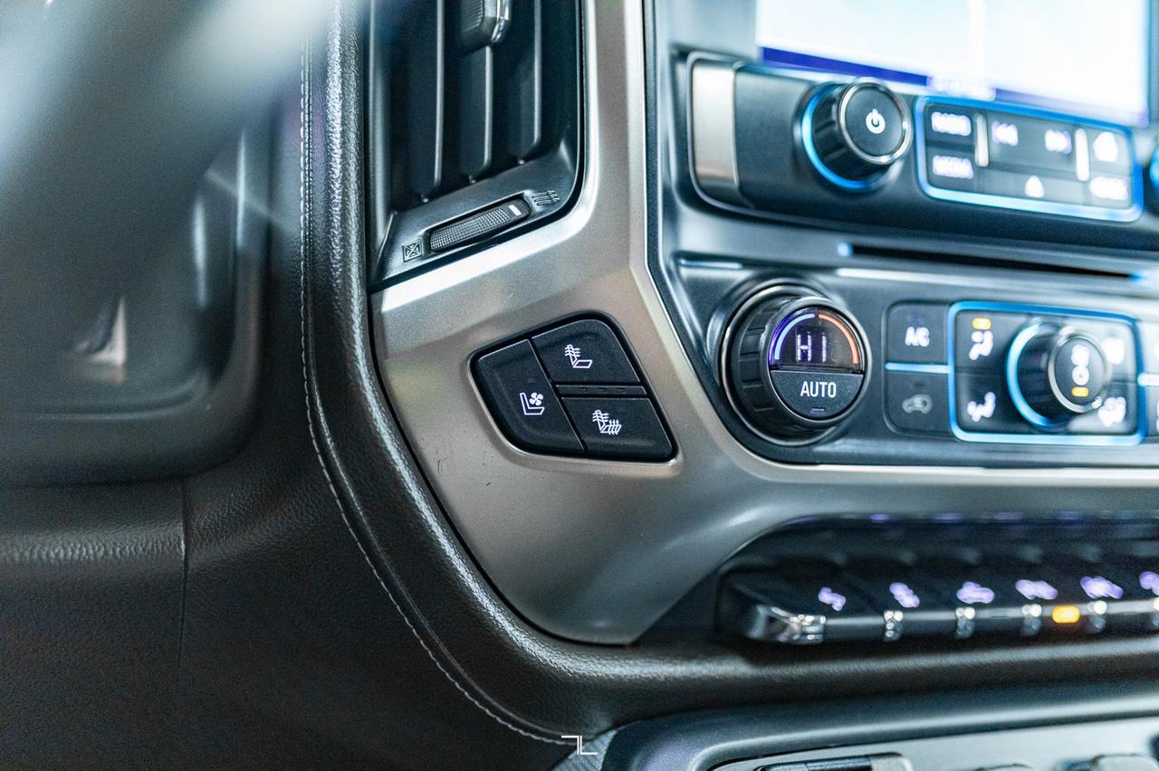 2018 Chevrolet Silverado 1500 4x4 Crew Cab LTZ Z71 Leather Roof Nav Red Deer AB