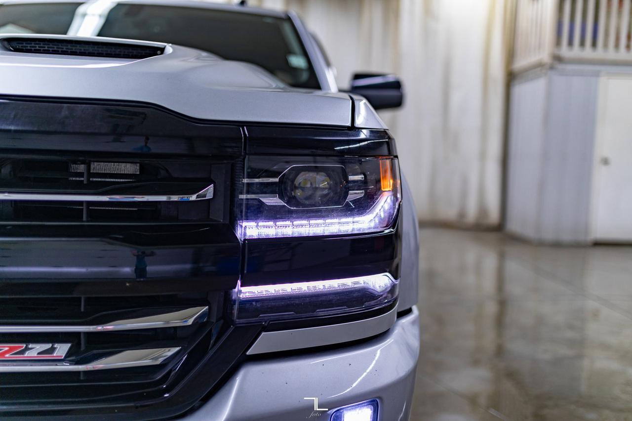 2018 Chevrolet Silverado 1500 4x4 Crew Cab LTZ Z71 Leather Roof Nav Red Deer AB