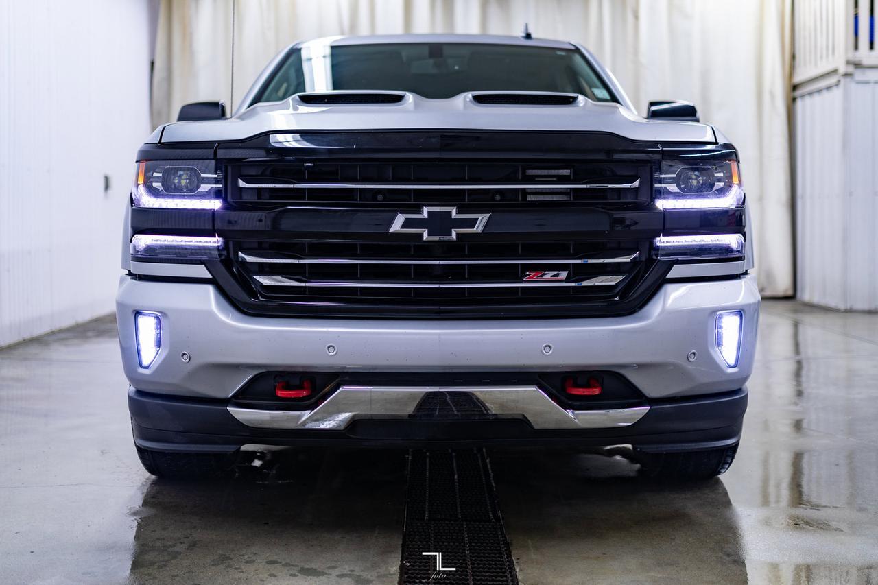 2018 Chevrolet Silverado 1500 4x4 Crew Cab LTZ Z71 Leather Roof Nav Red Deer AB