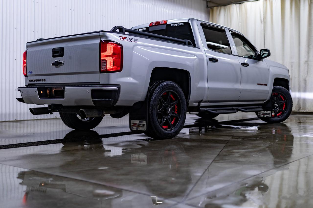 2018 Chevrolet Silverado 1500 4x4 Crew Cab LTZ Z71 Leather Roof Nav Red Deer AB