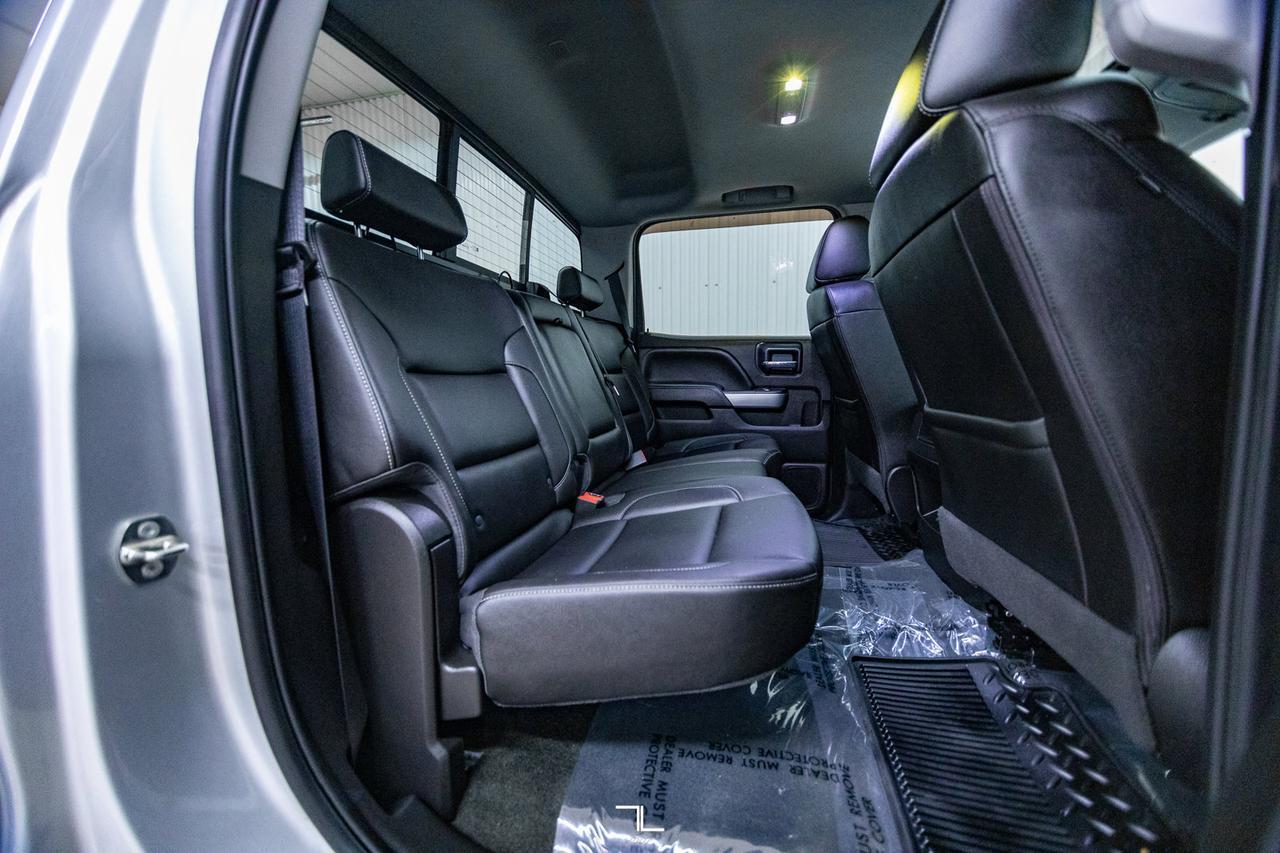 2018 Chevrolet Silverado 1500 4x4 Crew Cab LTZ Z71 Leather Roof Nav Red Deer AB