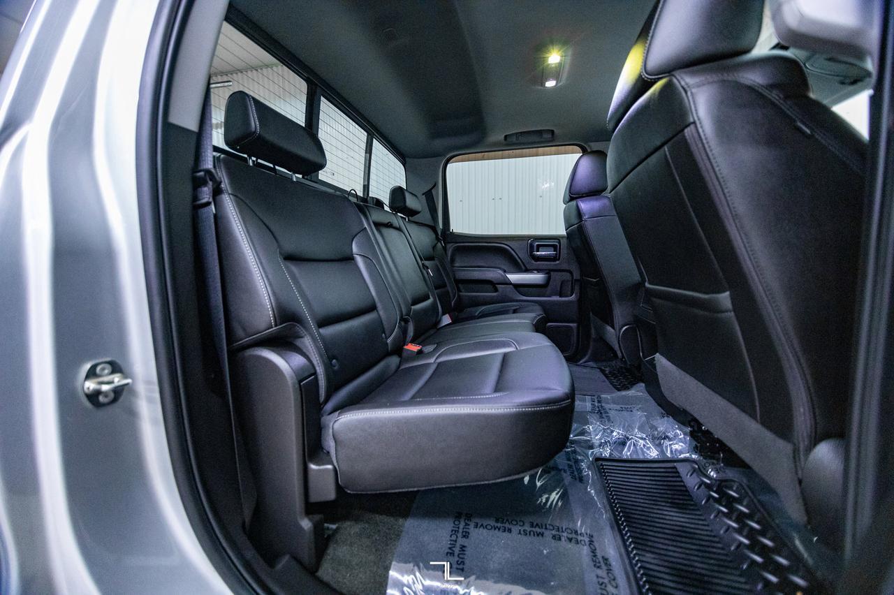 2018 Chevrolet Silverado 1500 4x4 Crew Cab LTZ Z71 Leather Roof Nav Red Deer AB